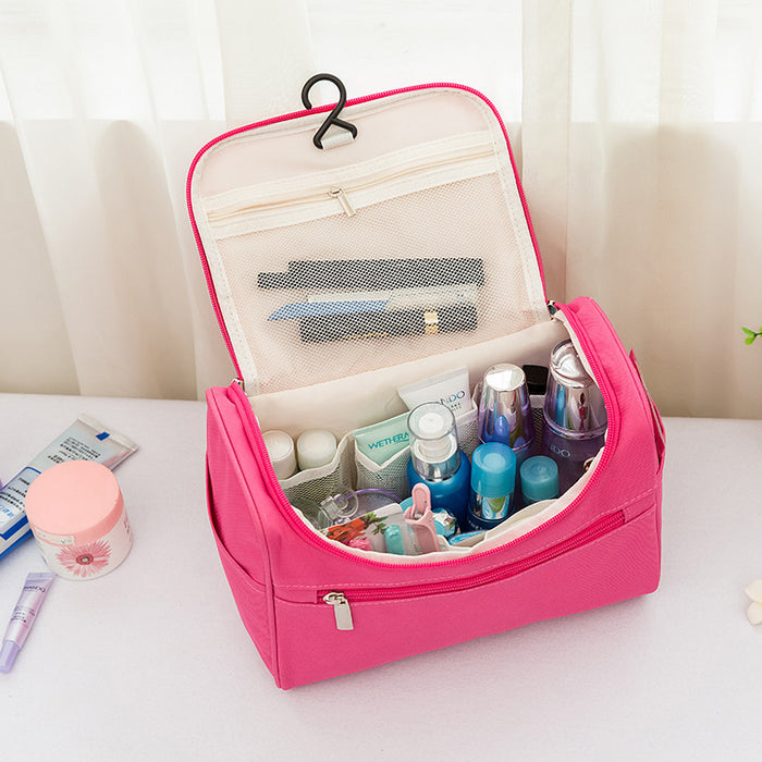 Multifunctional Hanging Travel Toiletry & Makeup Organizer Bag